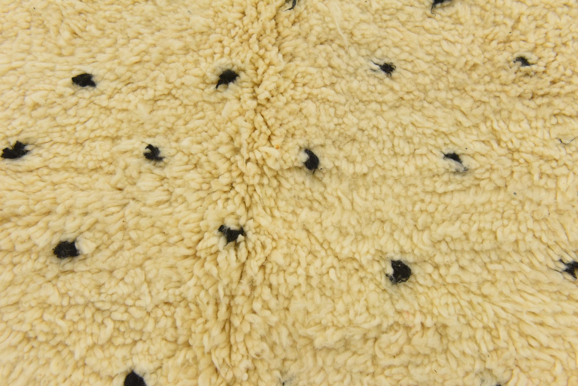 6' 5 x 10' Hand Knotted Moroccan Wool Rug
