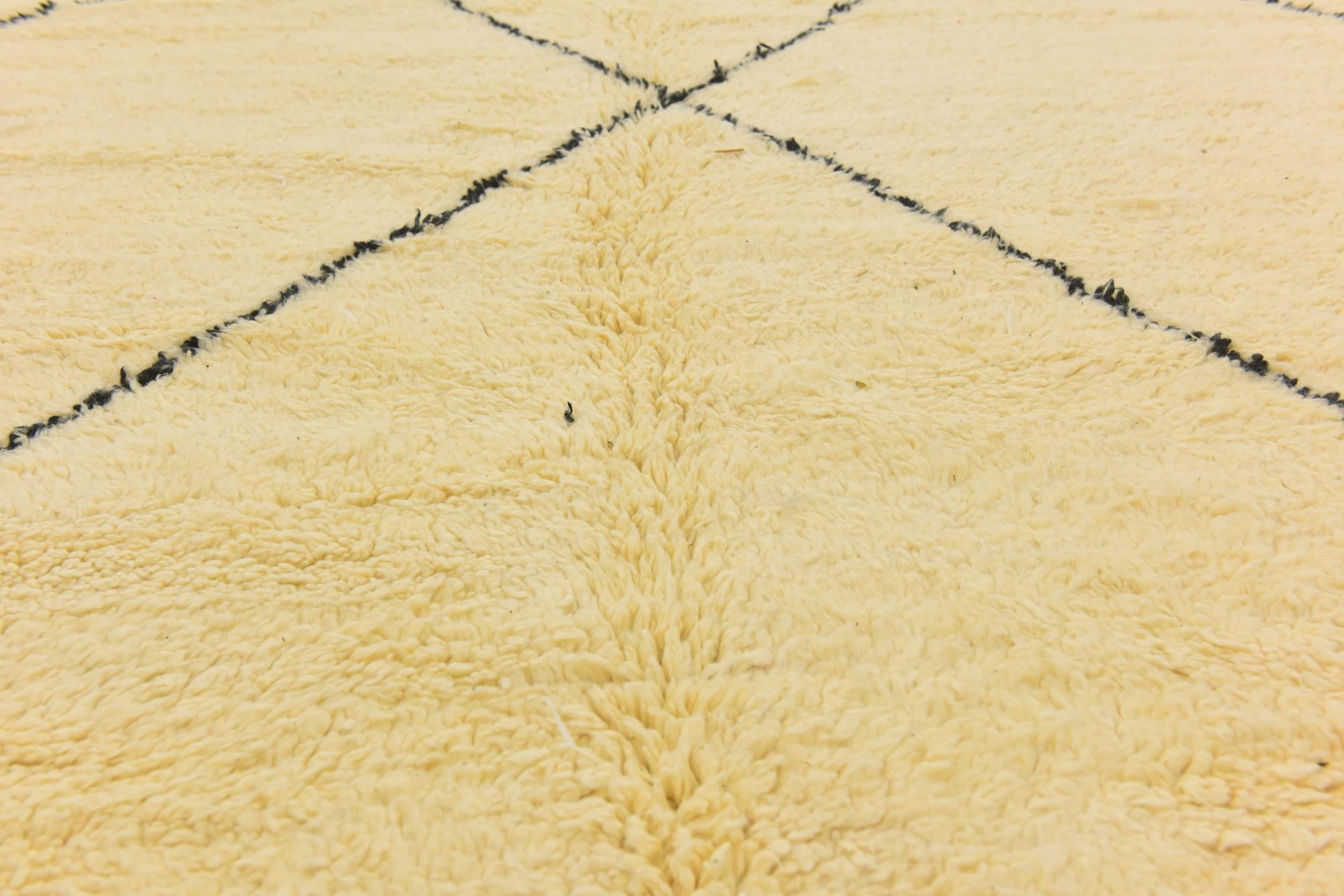 8' 3 x 11' 6 Hand Knotted Moroccan Wool Rug