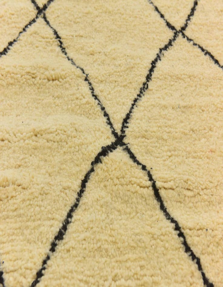 Detail image of 5' x 8' 5  Hand Knotted Moroccan Wool Rug