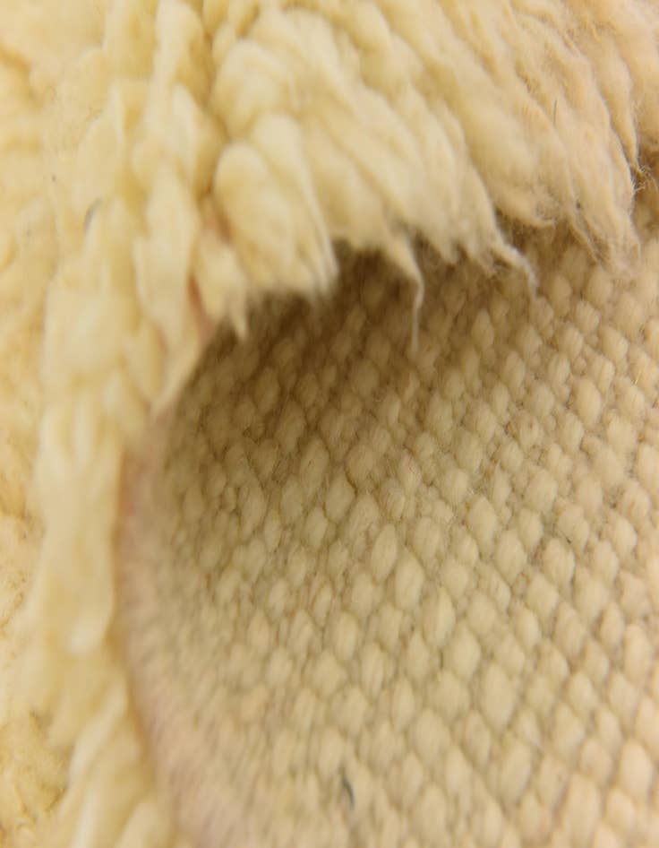 Detail image of 6' 7 x 9' 7  Hand Knotted Moroccan Wool Rug