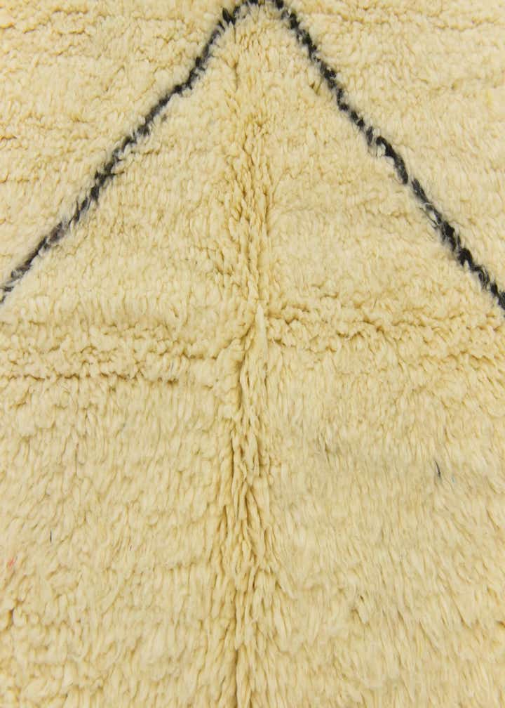 6' 7 x 9' 7 Hand Knotted Moroccan Wool Rug