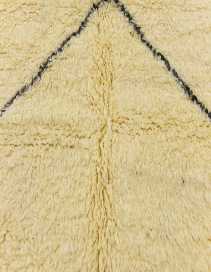 Detail image of 6' 7 x 9' 7  Hand Knotted Moroccan Wool Rug
