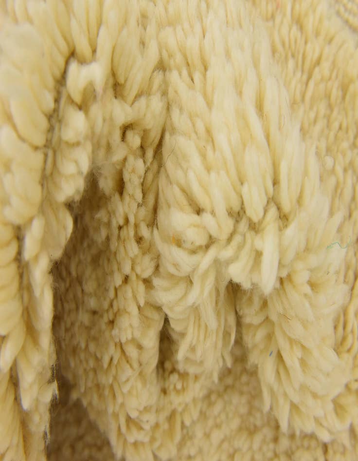 Detail image of 7' 2 x 9'  Hand Knotted Moroccan Wool Rug