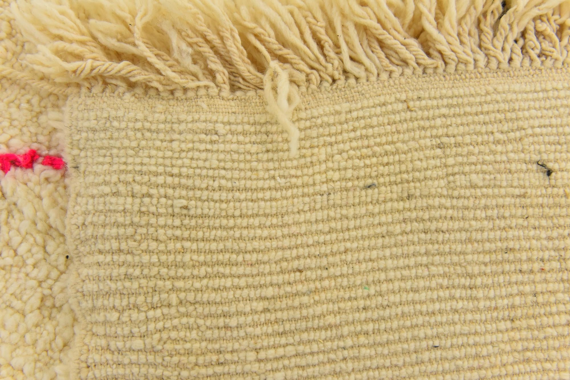 7' 2 x 9' Hand Knotted Moroccan Wool Rug