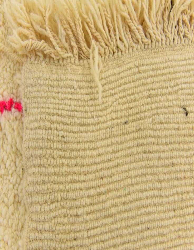 Detail image of 7' 2 x 9'  Hand Knotted Moroccan Wool Rug