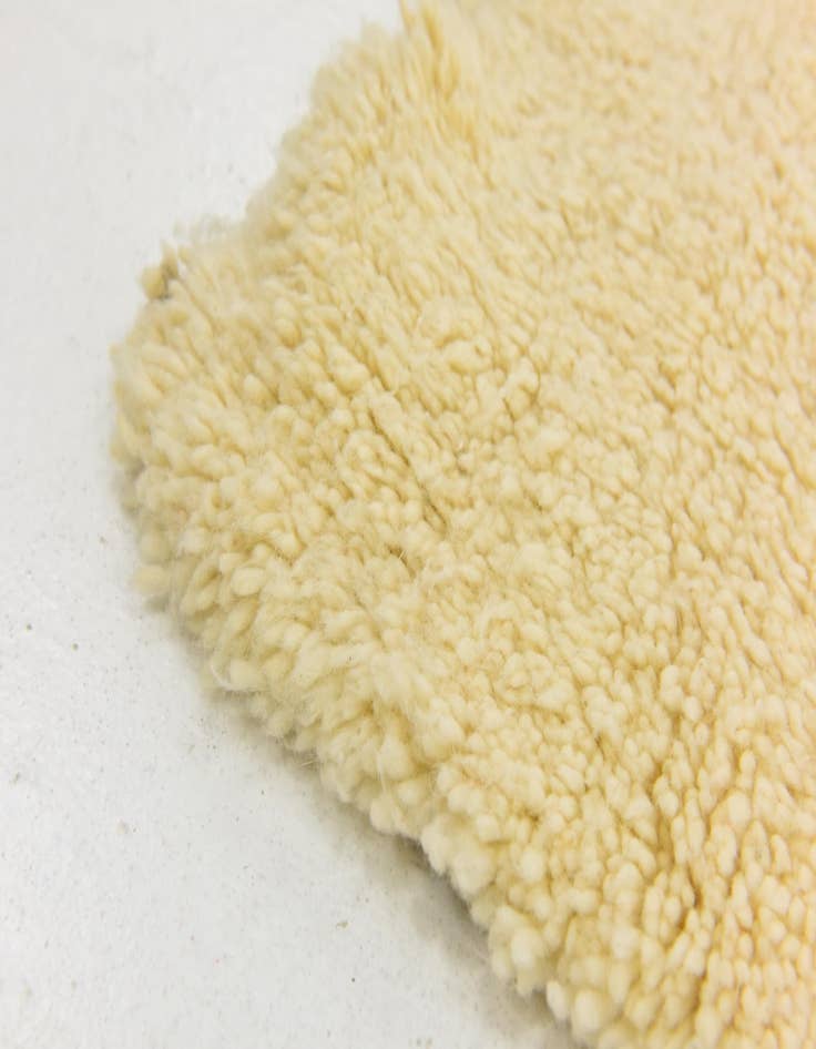 Detail image of 7' 2 x 9'  Hand Knotted Moroccan Wool Rug