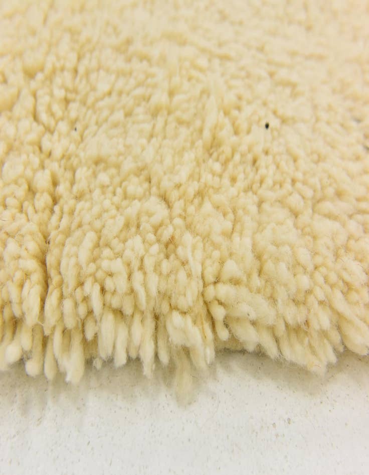 Detail image of 7' 2 x 9'  Hand Knotted Moroccan Wool Rug