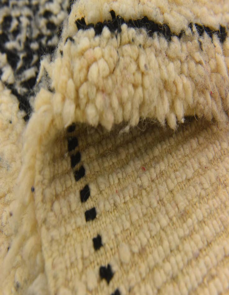 Detail image of 7' 5 x 9' 9  Hand Knotted Moroccan Wool Rug