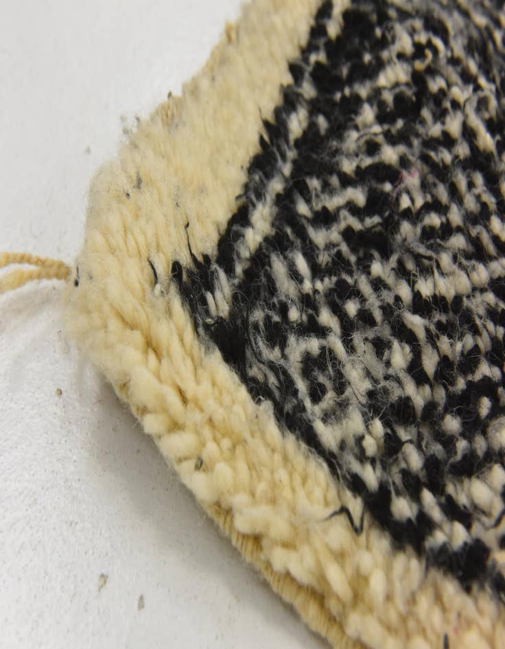 Detail image of 7' 5 x 9' 9  Hand Knotted Moroccan Wool Rug