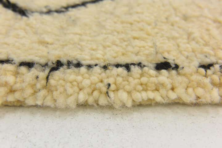 225cm x 295cm anudado a mano marroquí Alfombra Lana