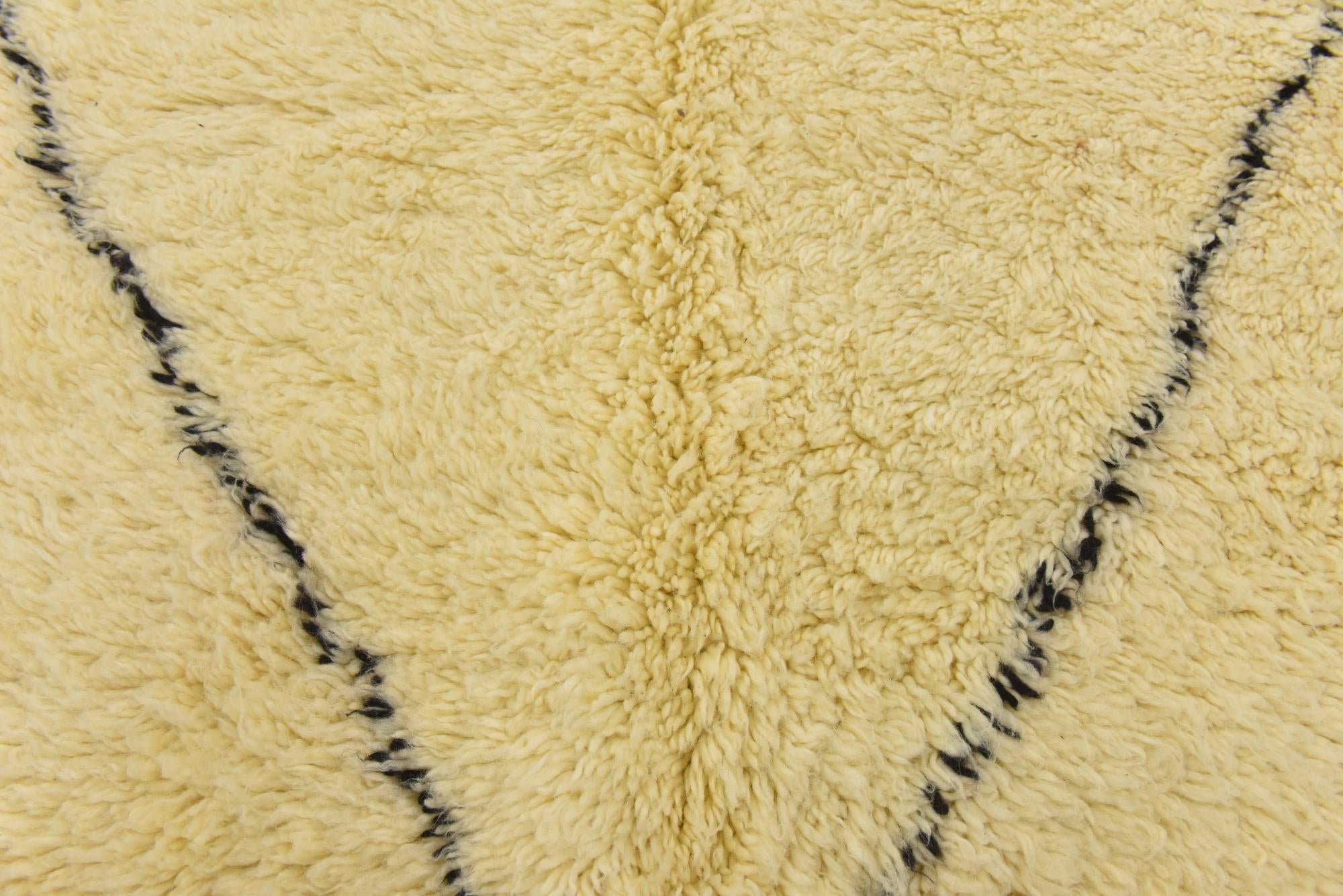 8' 5 x 11' 6 Hand Knotted Moroccan Wool Rug