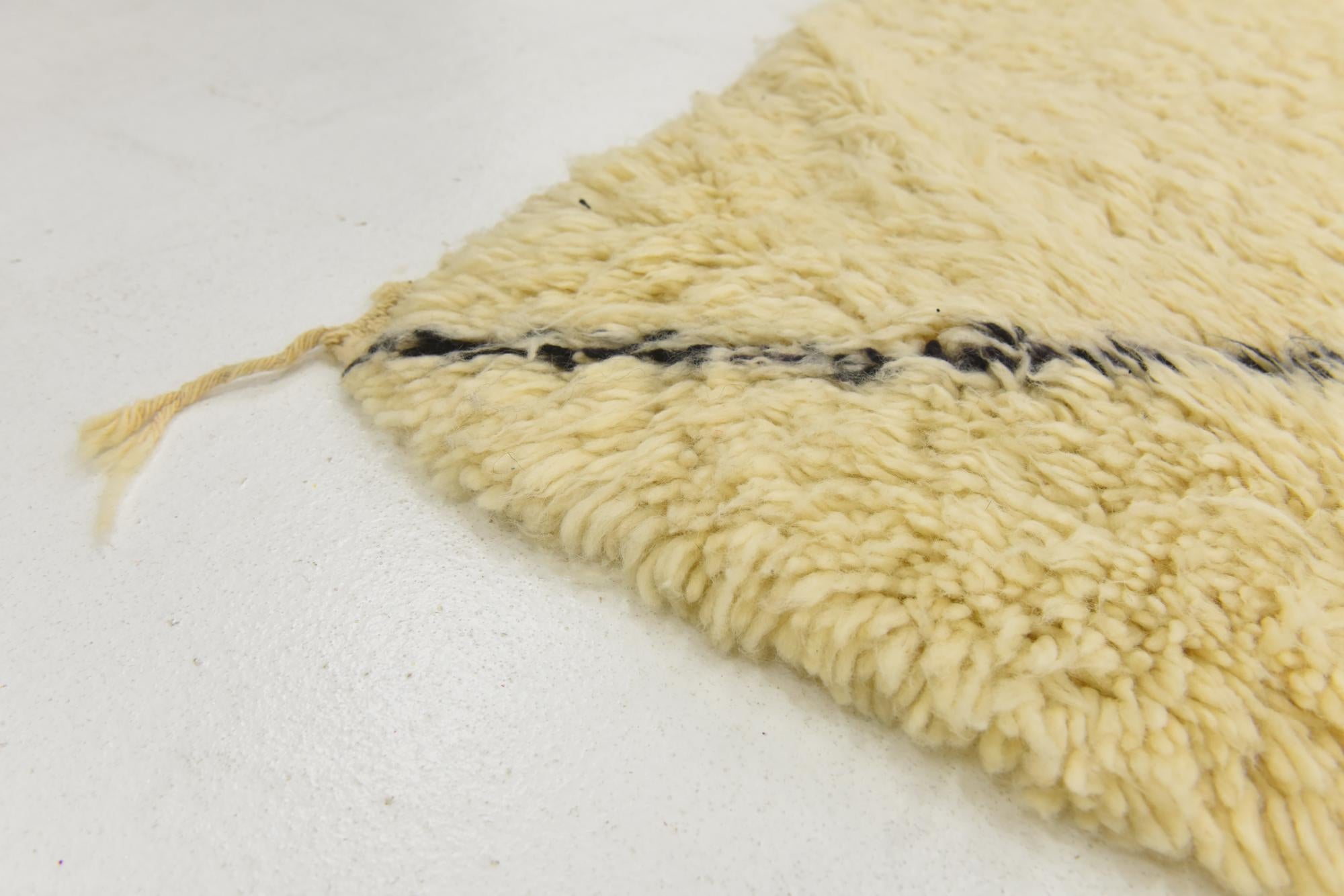 8' 5 x 11' 6 Hand Knotted Moroccan Wool Rug