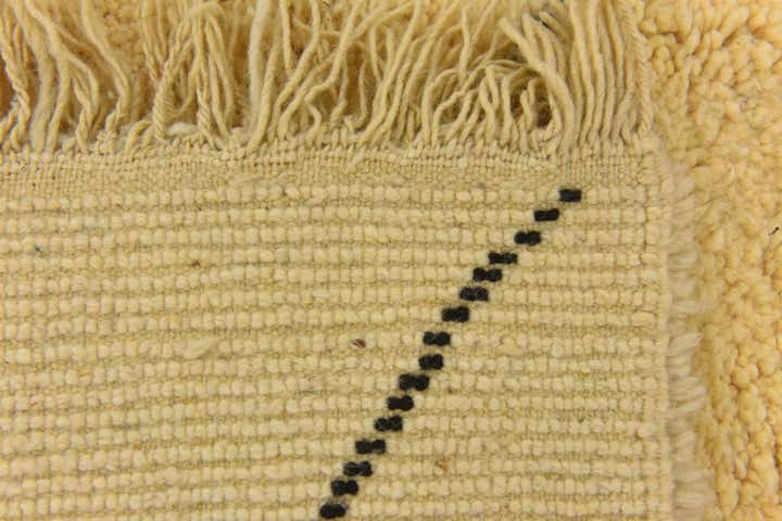8' 2 x 11' 3 Hand Knotted Moroccan Wool Rug
