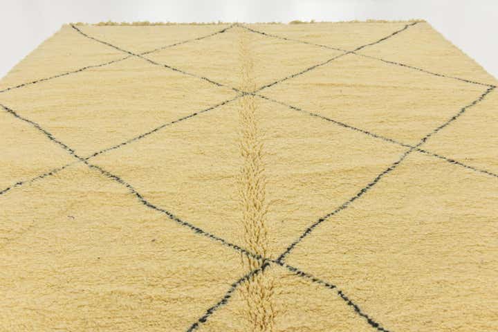 8' 2 x 11' 3 Hand Knotted Moroccan Wool Rug