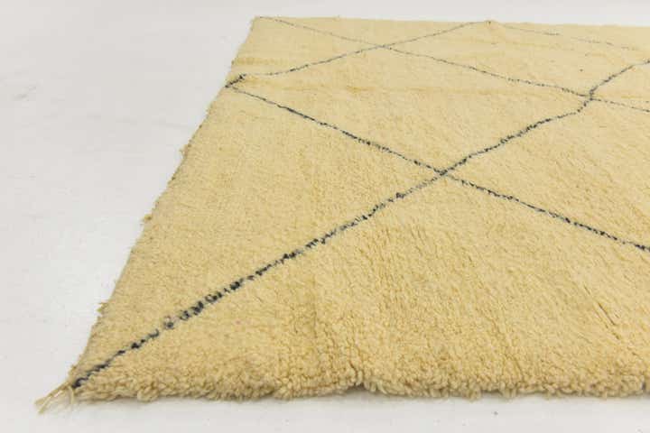 8' 2 x 11' 3 Hand Knotted Moroccan Wool Rug