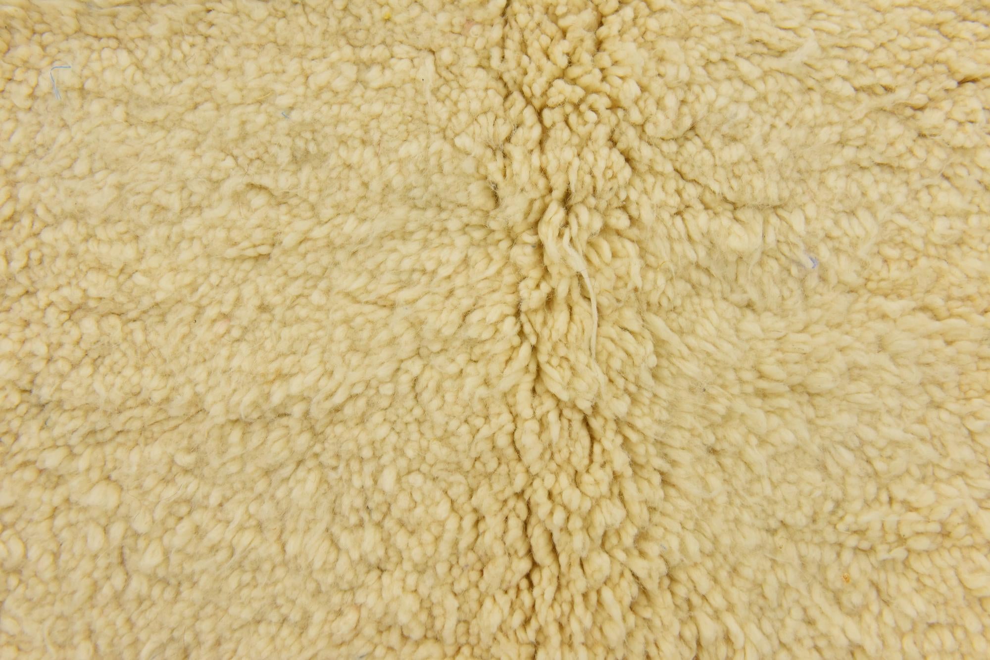 6' 9 x 9' 10 Hand Knotted Moroccan Wool Rug