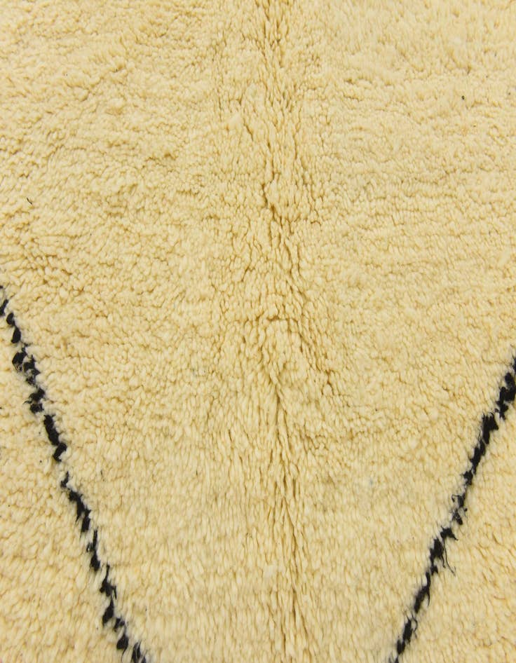Detail image of 6' 3 x 9' 6  Hand Knotted Moroccan Wool Rug