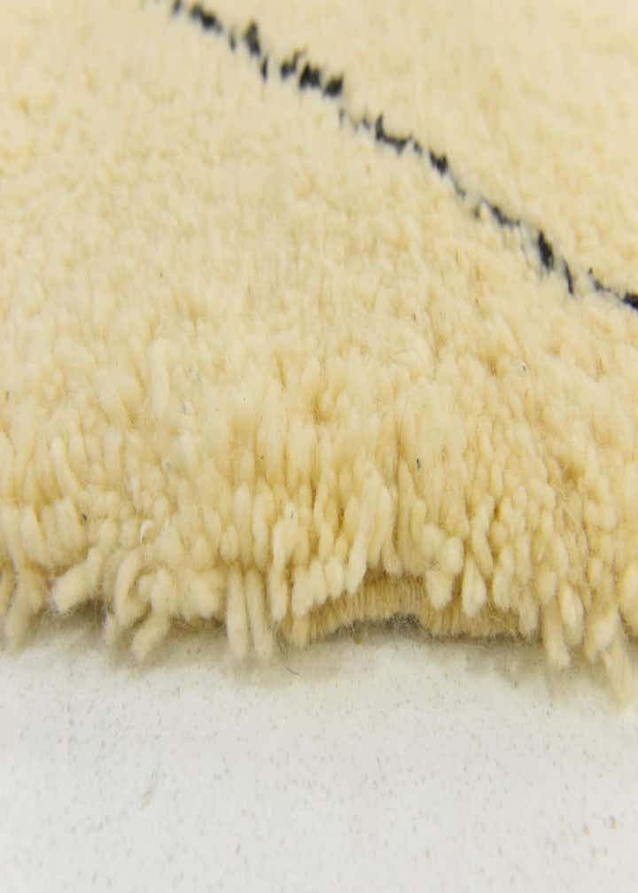 6' 3 x 9' 6 Hand Knotted Moroccan Wool Rug