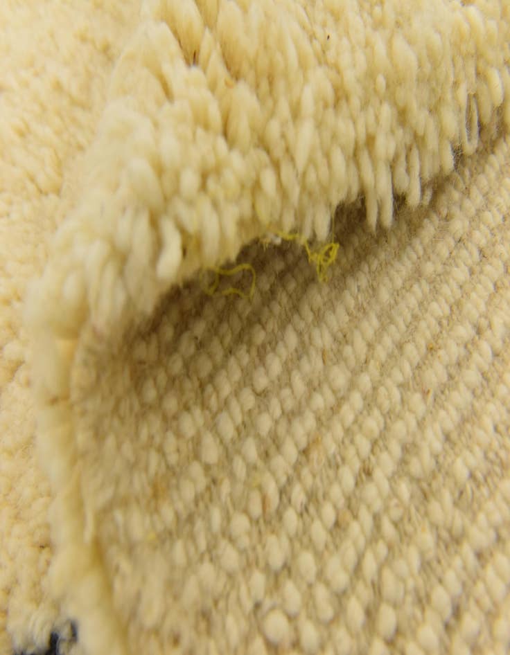 Detail image of 6' 3 x 9' 6  Hand Knotted Moroccan Wool Rug