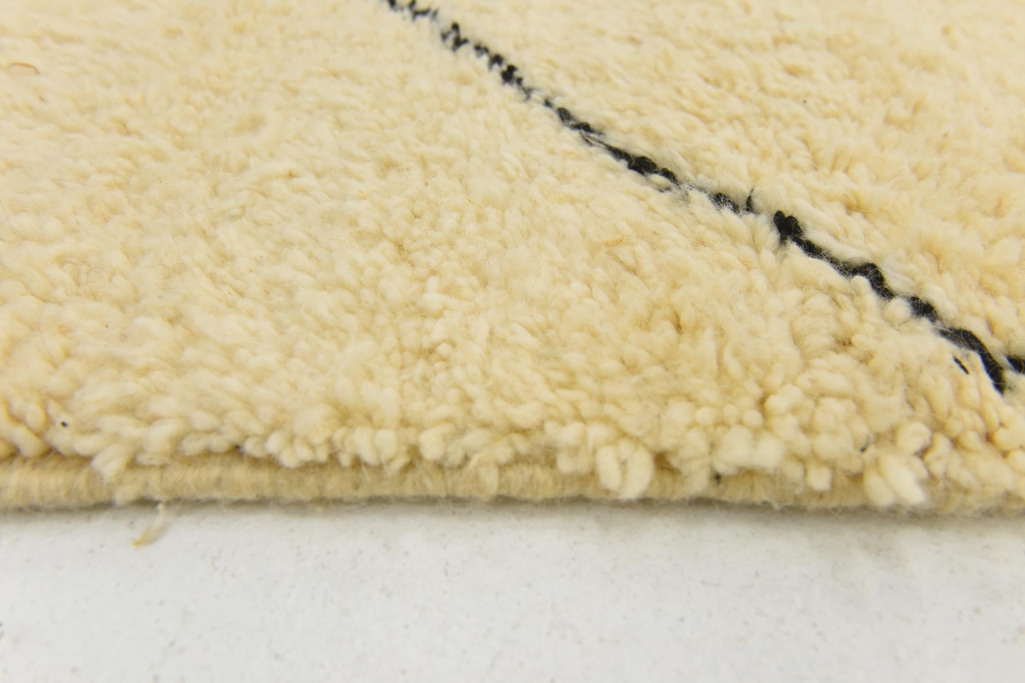 8' 8 x 11' 8 Hand Knotted Moroccan Wool Rug