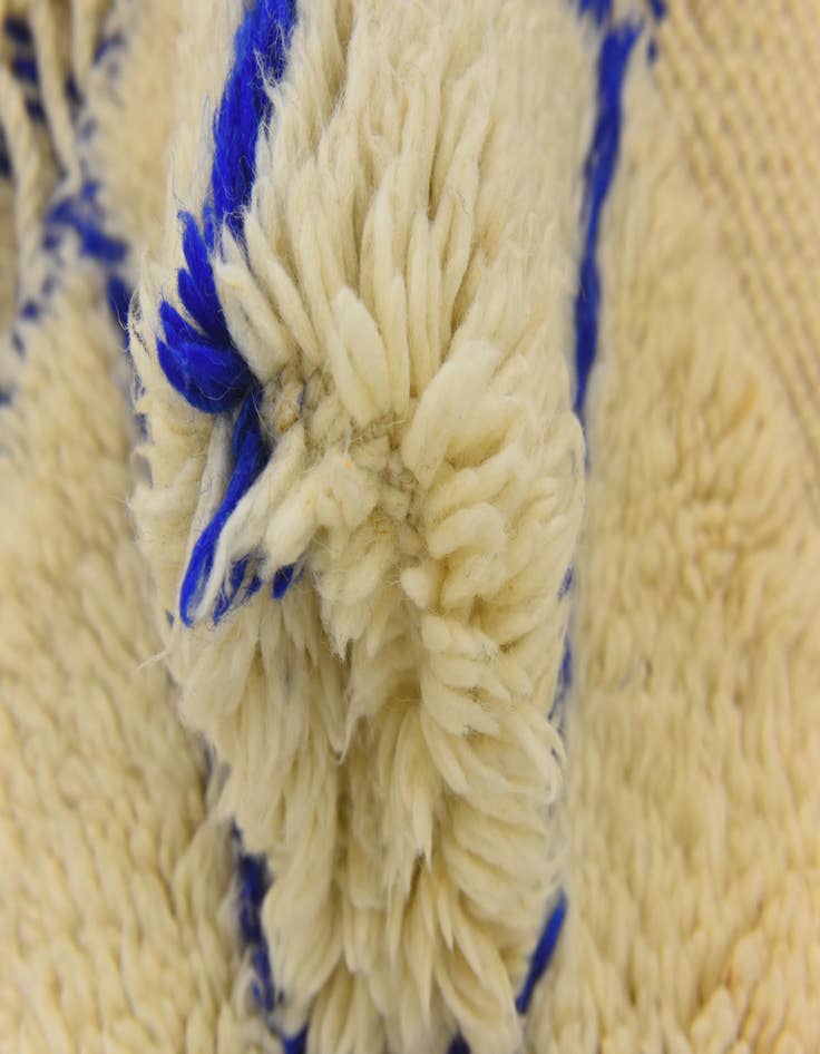 Detail image of 5' 5 x 7' 3  Hand Knotted Moroccan Wool Rug