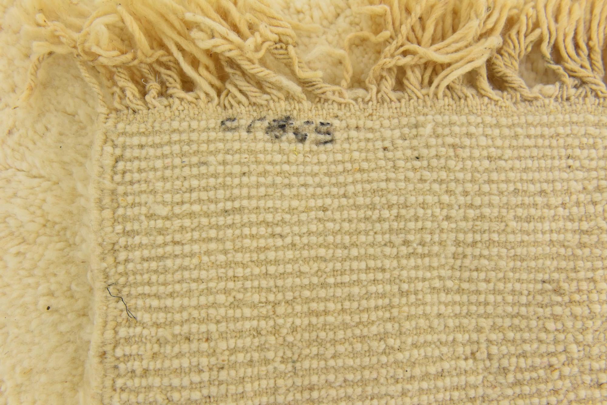 5' 3 x 8' 10 Hand Knotted Moroccan Wool Rug