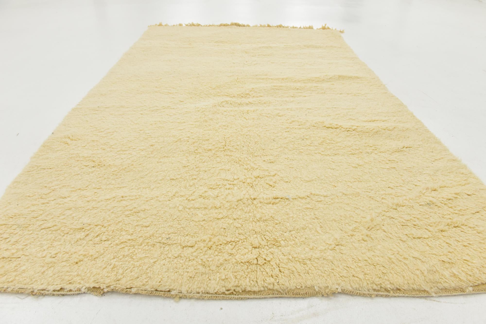 5' 3 x 8' 10 Hand Knotted Moroccan Wool Rug