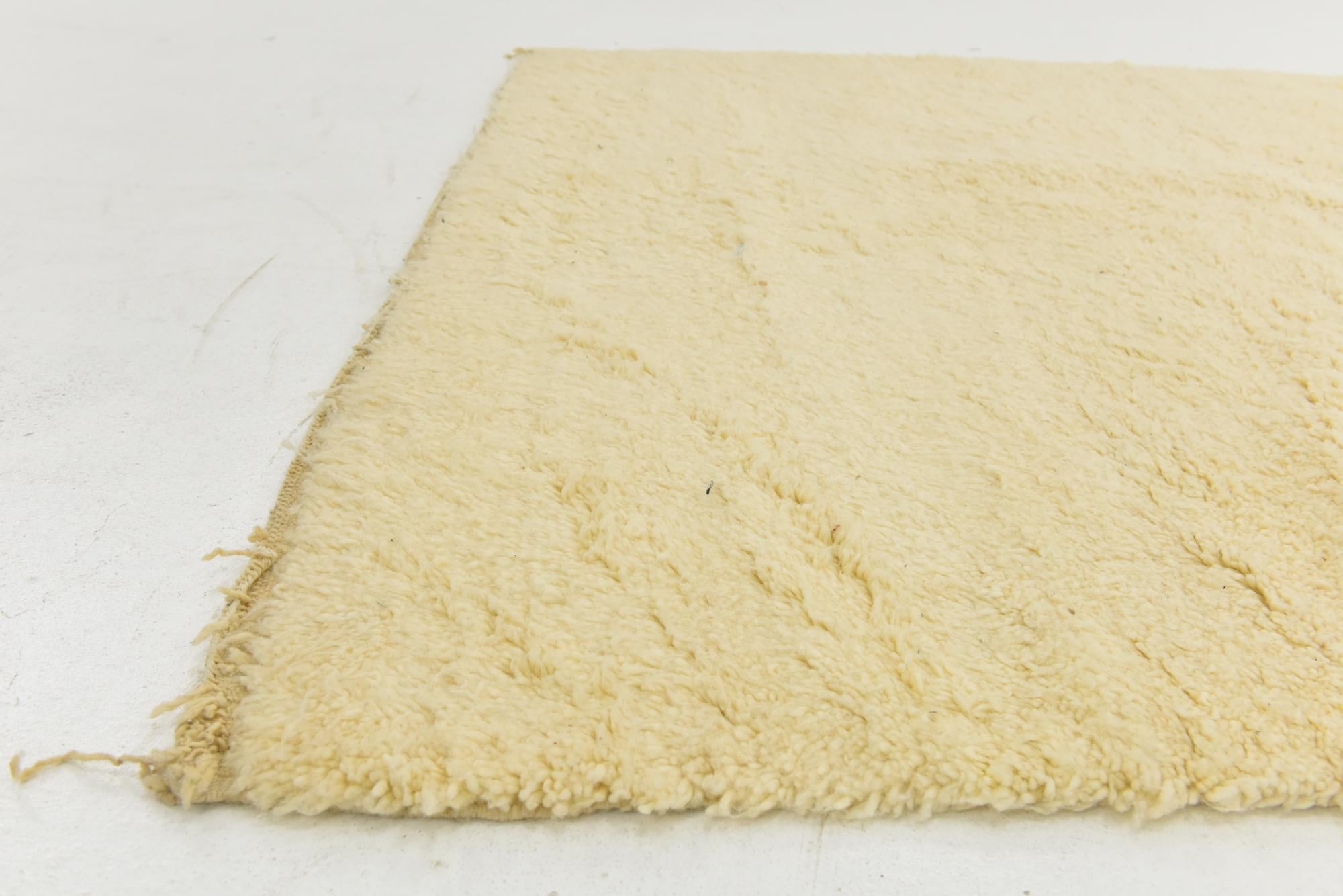 5' 3 x 8' 10 Hand Knotted Moroccan Wool Rug