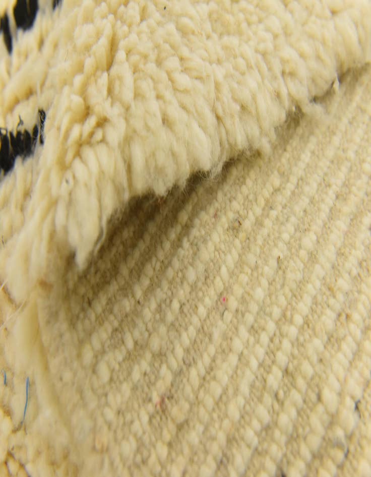 Detail image of 6' 11 x 9' 5  Hand Knotted Moroccan Wool Rug