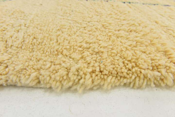 6' 8 x 9' 7 Hand Knotted Moroccan Wool Rug