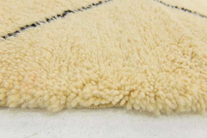 6' 5 x 9' 10 Hand Knotted Moroccan Wool Rug