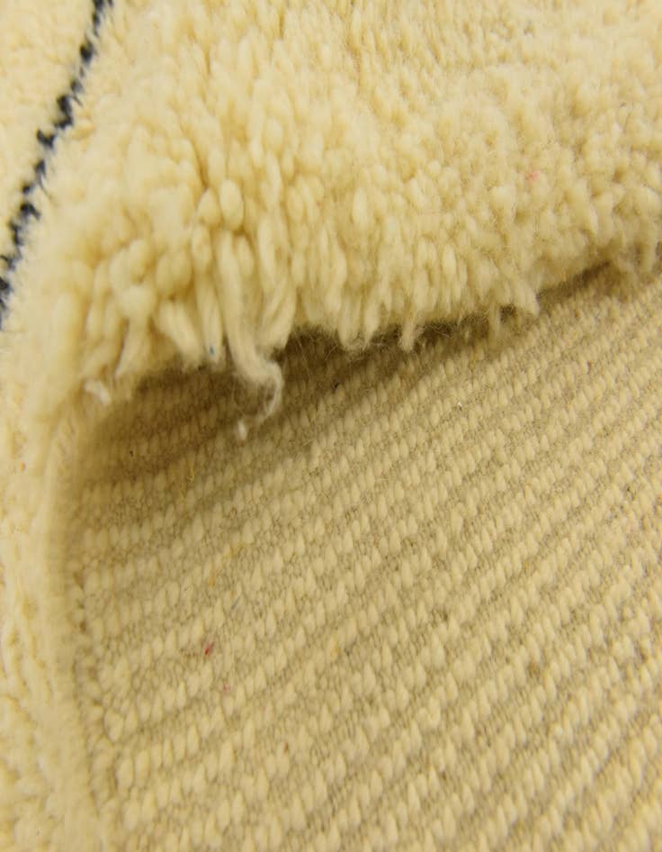 Detail image of 6' 10 x 10'  Hand Knotted Moroccan Wool Rug