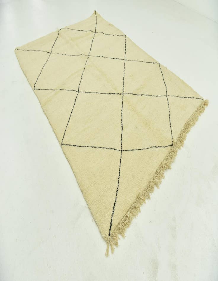 Detail image of 7' 2 x 9' 8  Hand Knotted Moroccan Wool Rug