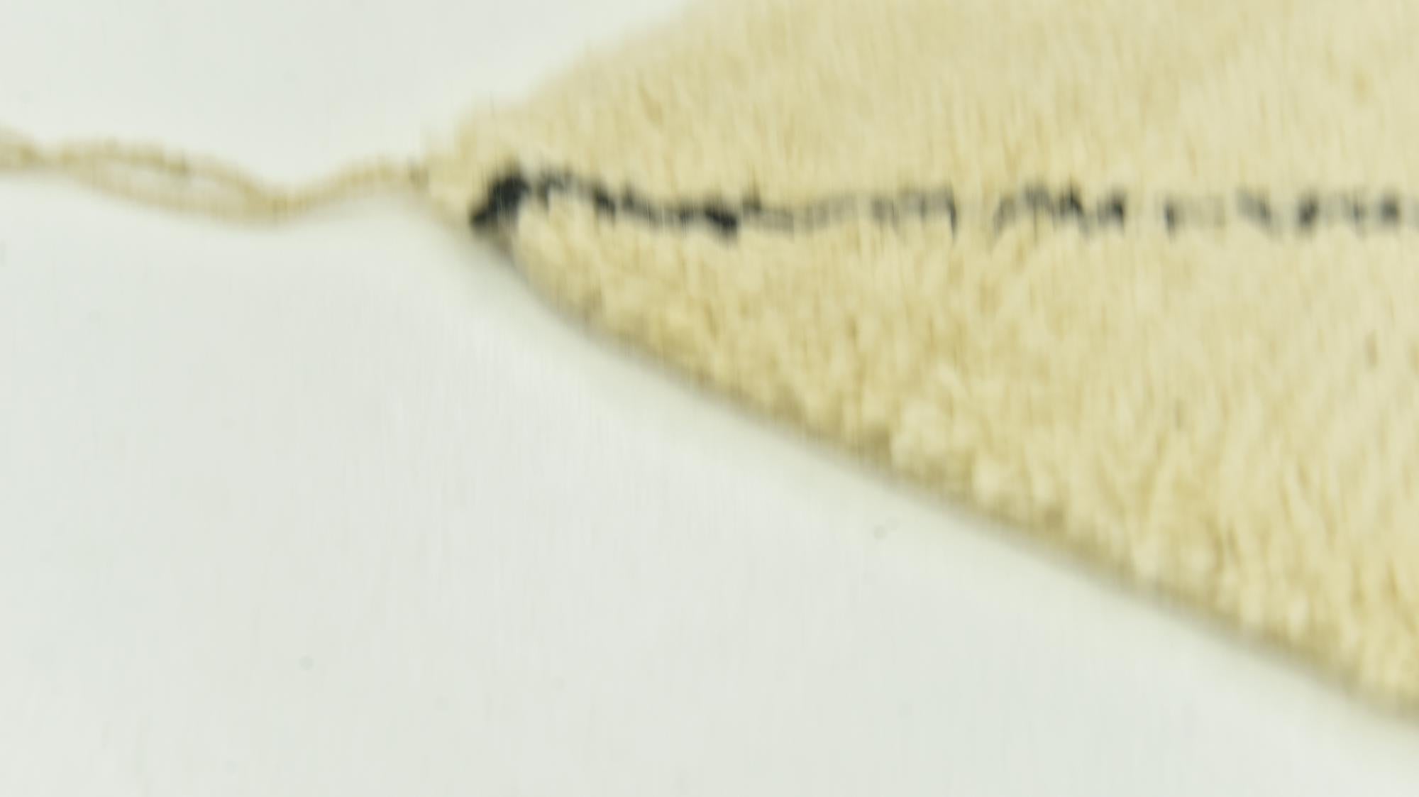 6' 7 x 9' 7 Hand Knotted Moroccan Wool Rug