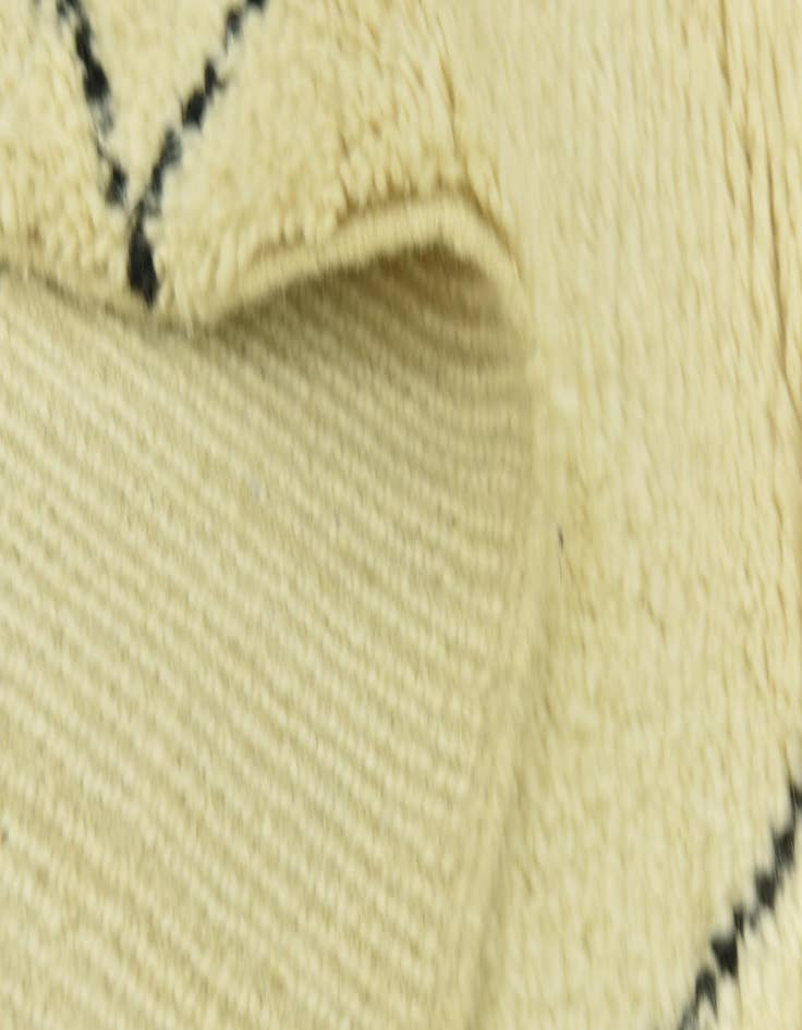 Detail image of 6' 7 x 9' 7  Hand Knotted Moroccan Wool Rug