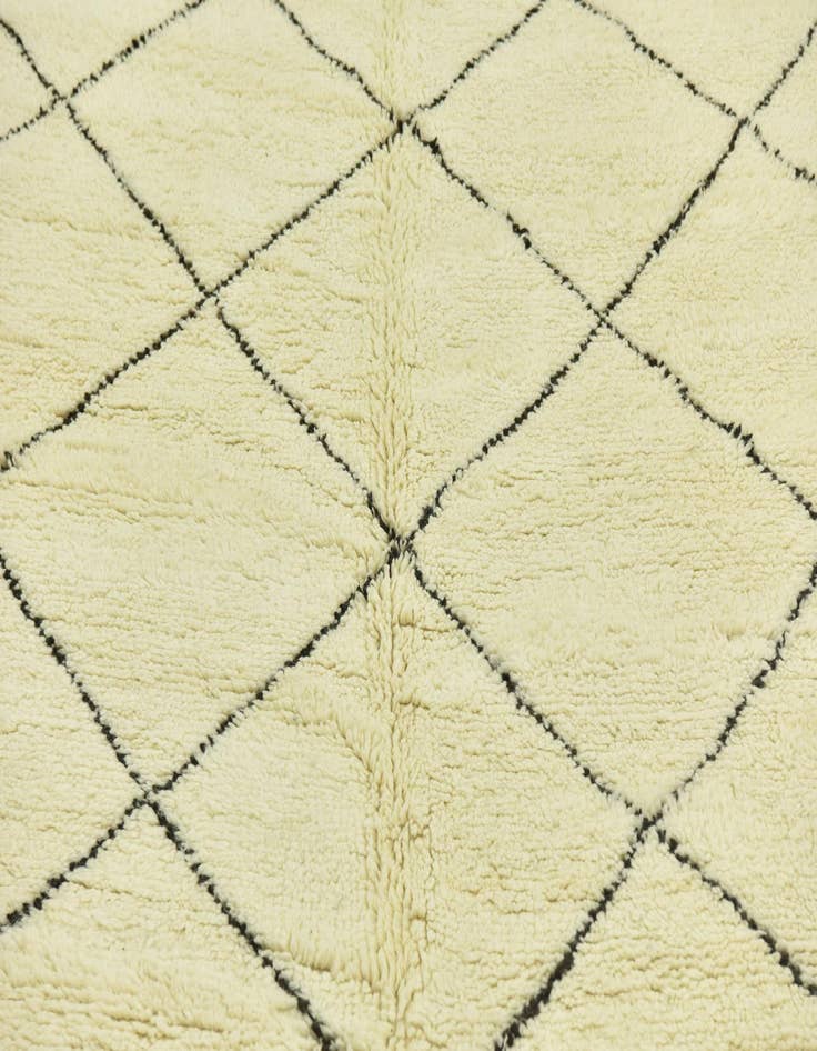 Detail image of 7' 4 x 10'  Hand Knotted Moroccan Wool Rug