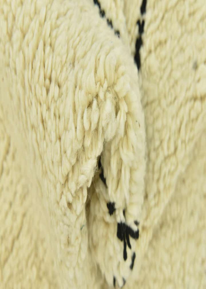 6' 8 x 9' 6 Hand Knotted Moroccan Wool Rug