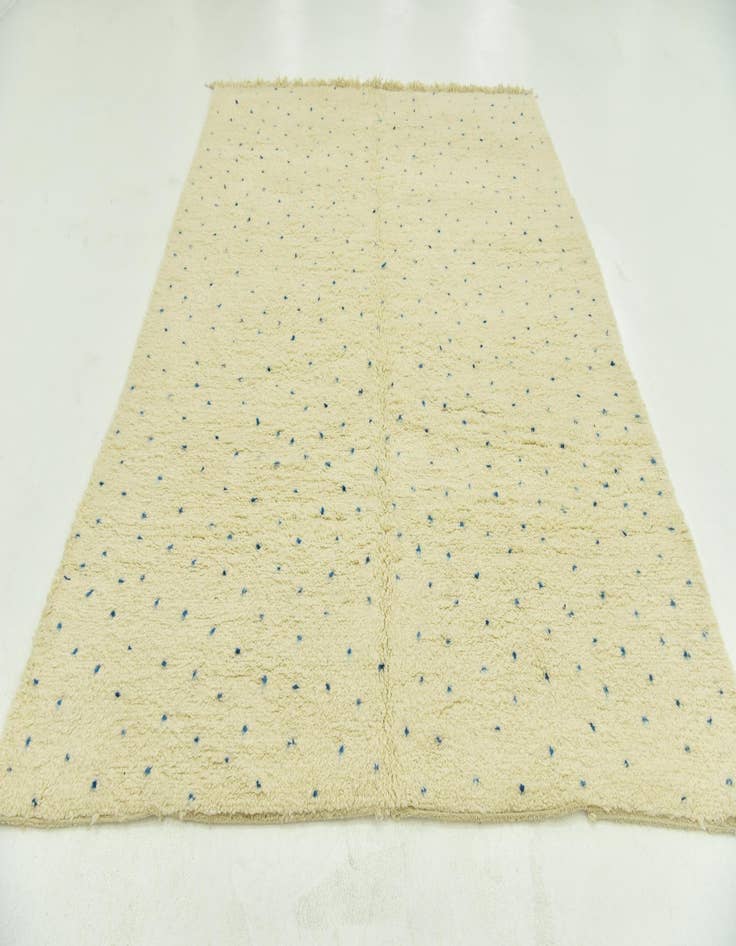 Detail image of 7' x 9' 9  Hand Knotted Moroccan Wool Rug