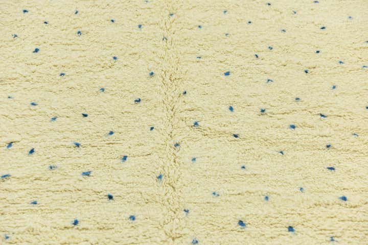 7' x 9' 9 Hand Knotted Moroccan Wool Rug