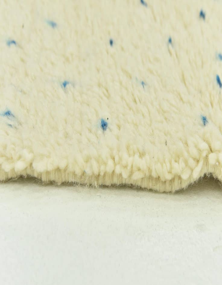 Detail image of 7' x 9' 9  Hand Knotted Moroccan Wool Rug