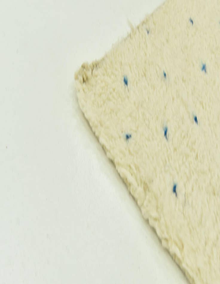 Detail image of 7' x 9' 9  Hand Knotted Moroccan Wool Rug