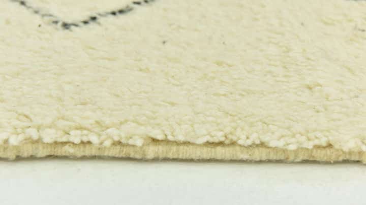 6' 10 x 10' Hand Knotted Moroccan Wool Rug