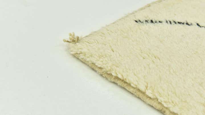 6' 10 x 10' Hand Knotted Moroccan Wool Rug