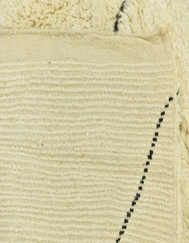 Detail image of 6' 8 x 10' 5  Hand Knotted Moroccan Wool Rug