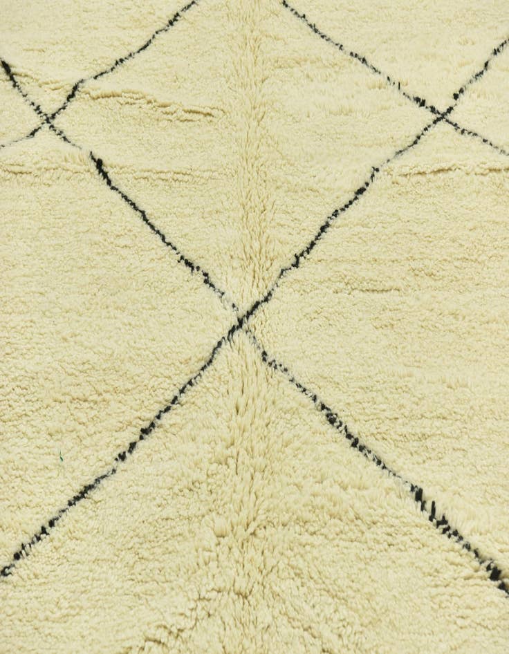 Detail image of 7' x 10' 2  Hand Knotted Moroccan Wool Rug