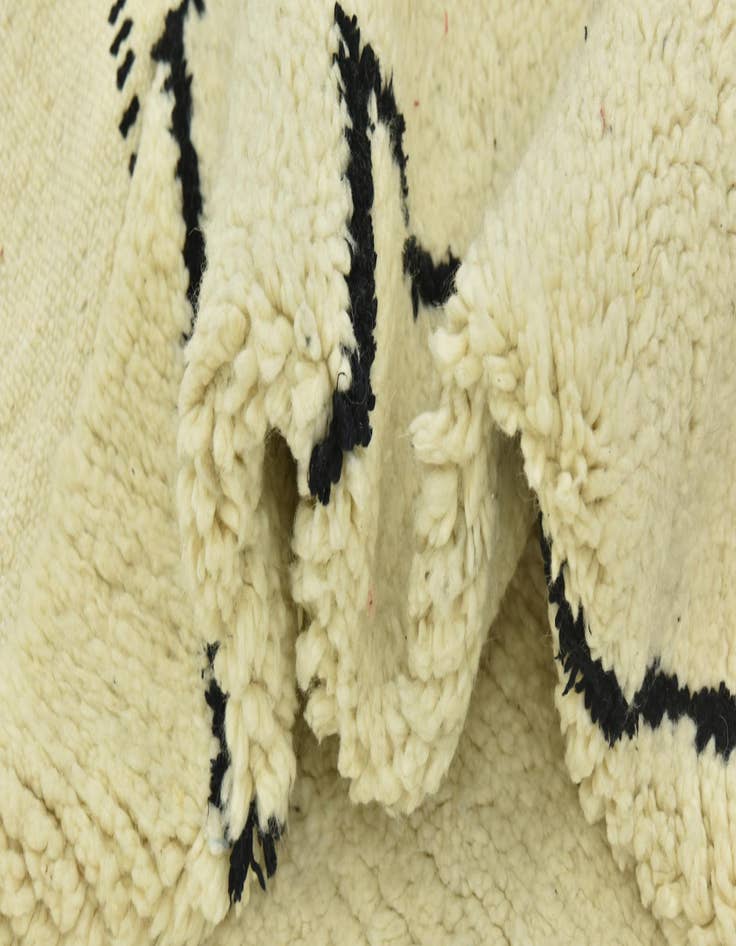 Detail image of 5' 10 x 10' 5  Hand Knotted Moroccan Wool Rug