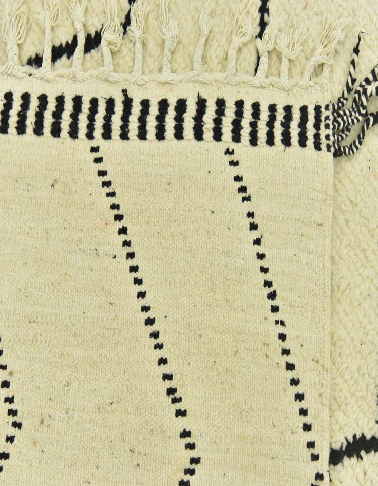 Detail image of 5' 10 x 10' 5  Hand Knotted Moroccan Wool Rug