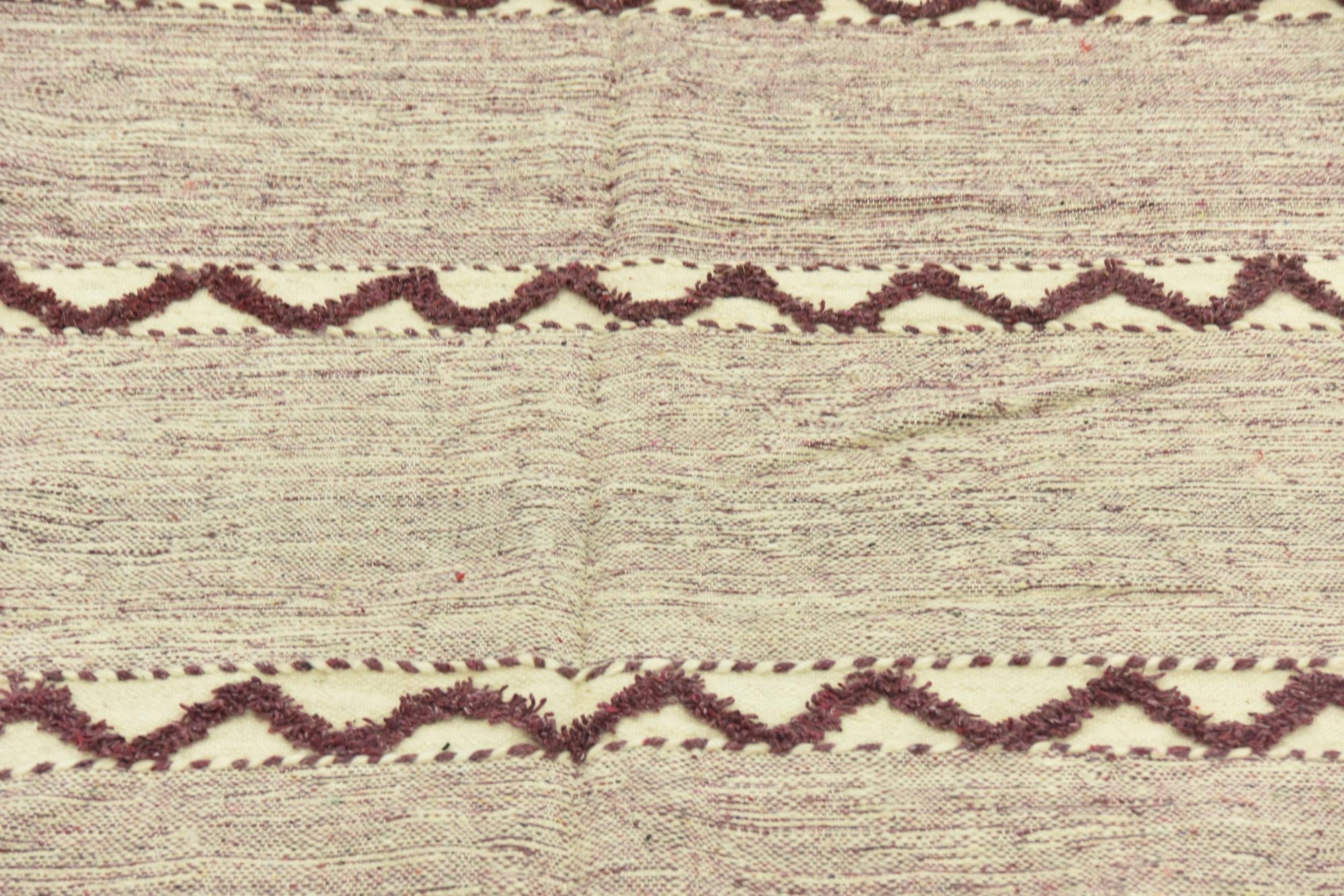 6' 2 x 9' 4 Hand Knotted Moroccan Wool Rug