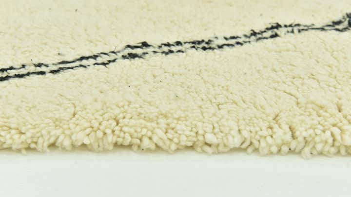 5' 6 x 8' 8 Hand Knotted Moroccan Wool Rug