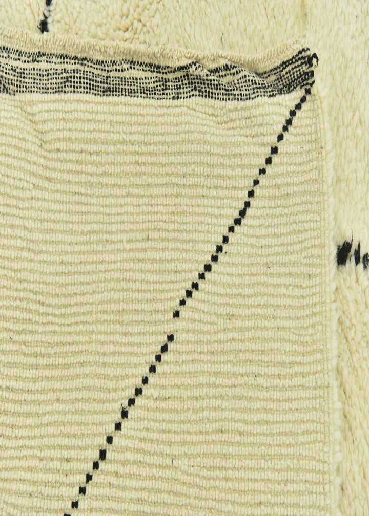 6' 5 x 9' 3 Hand Knotted Moroccan Wool Rug